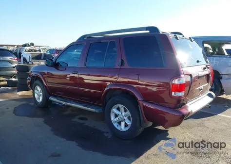 2003 Nissan Pathfinder Le/Se z USA, uszkodzony, nr VIN JN8DR09Y43W8J3055